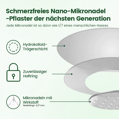 Offizieller Store | ☀️☀️ Timilk® Moringa · Berberine + NAD+ 10-in-1 Nano-Mikronadelpflaster(Nur einmal täglich – sichtbare Veränderungen innerhalb von 7 Tagen)✨