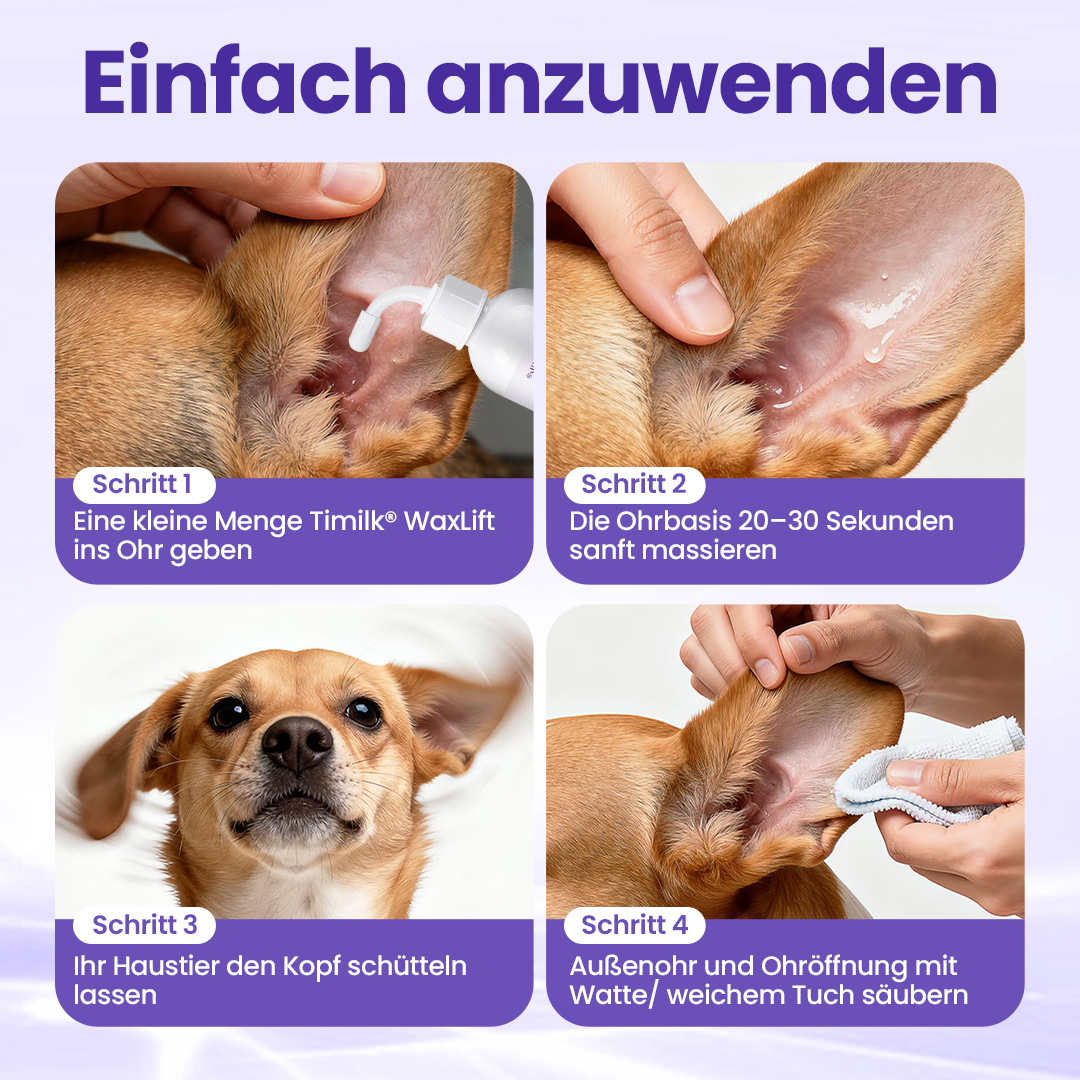Timilk® WaxLift Haustier-Ohrenreinigungslösung🔥