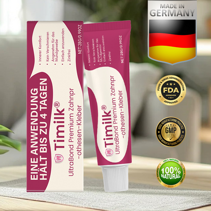 Timilk® UltraBond Premium Zahnprothesen-Kleber ✨