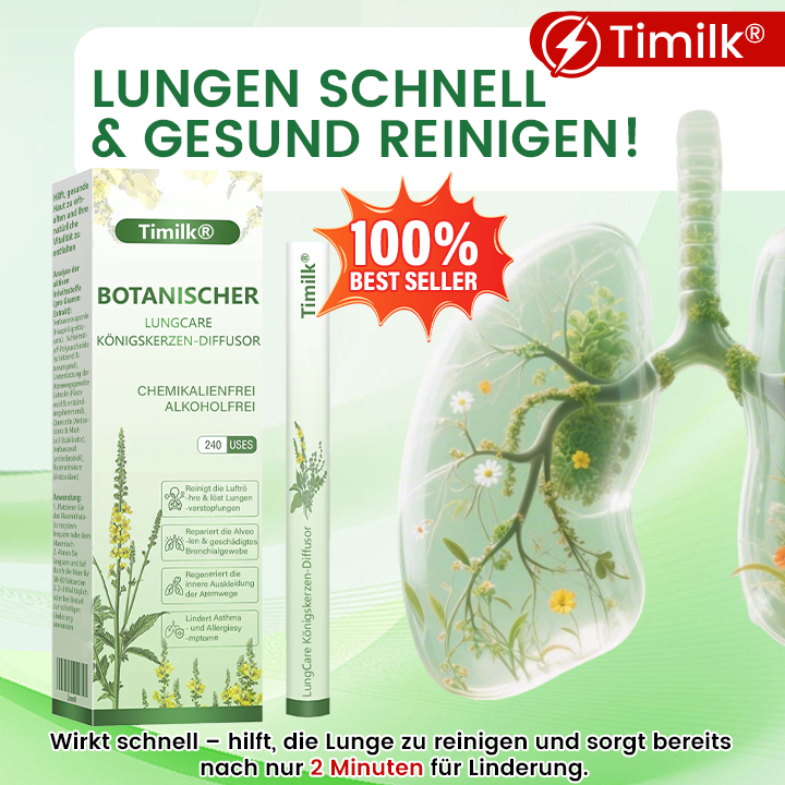 Timilk® Botanical LungCare Königskerze-Diffusor 🔥