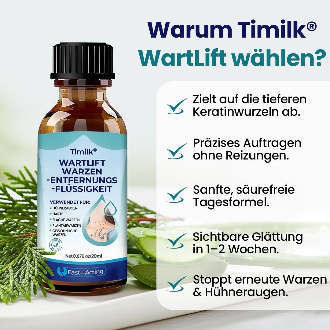 Timilk® WartLift Warzen-Entfernungsflüssigkeit ✨