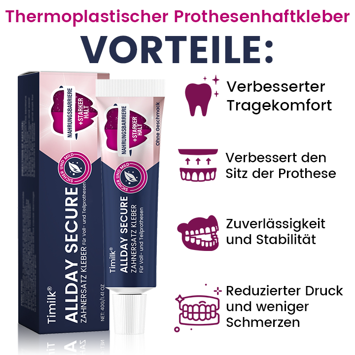 Timilk® AllDay Secure Zahnersatz Kleber✨（A）