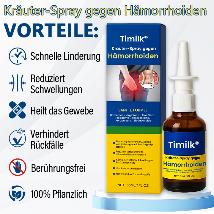 Timilk® HemoRelief Kräuterspray（A）