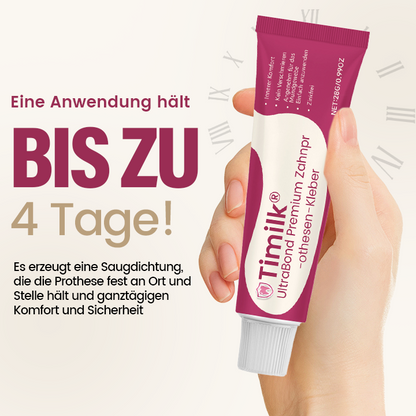 Timilk® UltraBond Premium Zahnprothesen-Kleber ✨