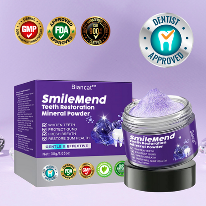 Biancat™ SmileMend Zahnrestaurations-Mineralpulver🔥（A)