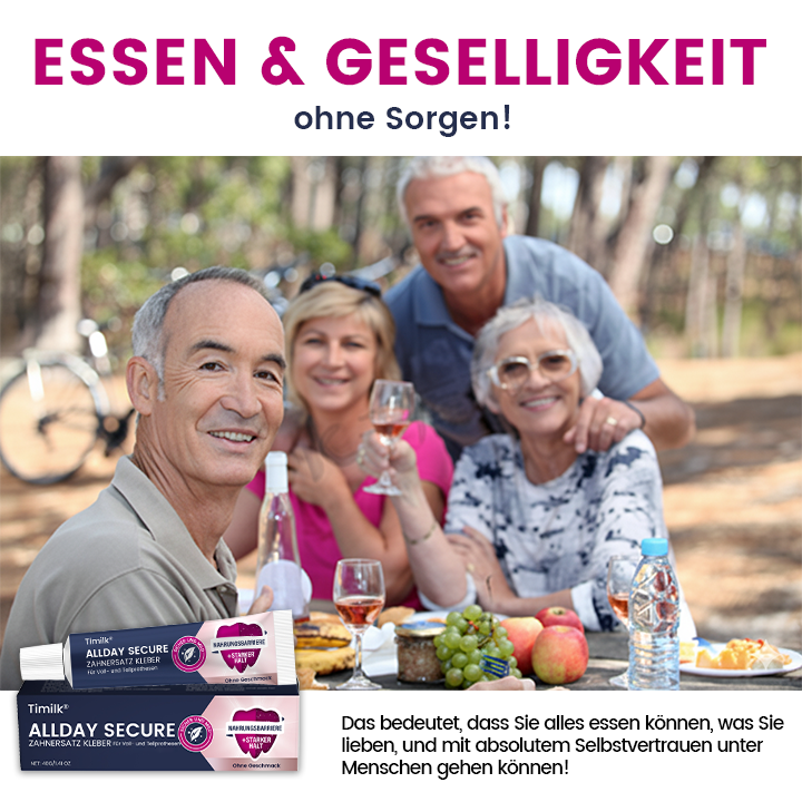 Timilk® AllDay Secure Zahnersatz Kleber✨（A）