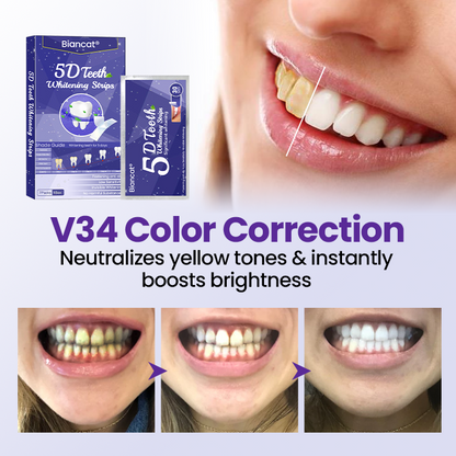 Biancat® 5D Zahnaufhellungsstreifen🔥（A）