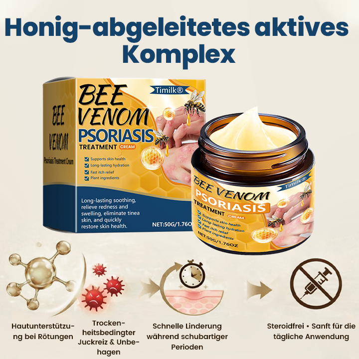 Timilk® BeeVenom Psoriasis-Behandlungscreme🔥