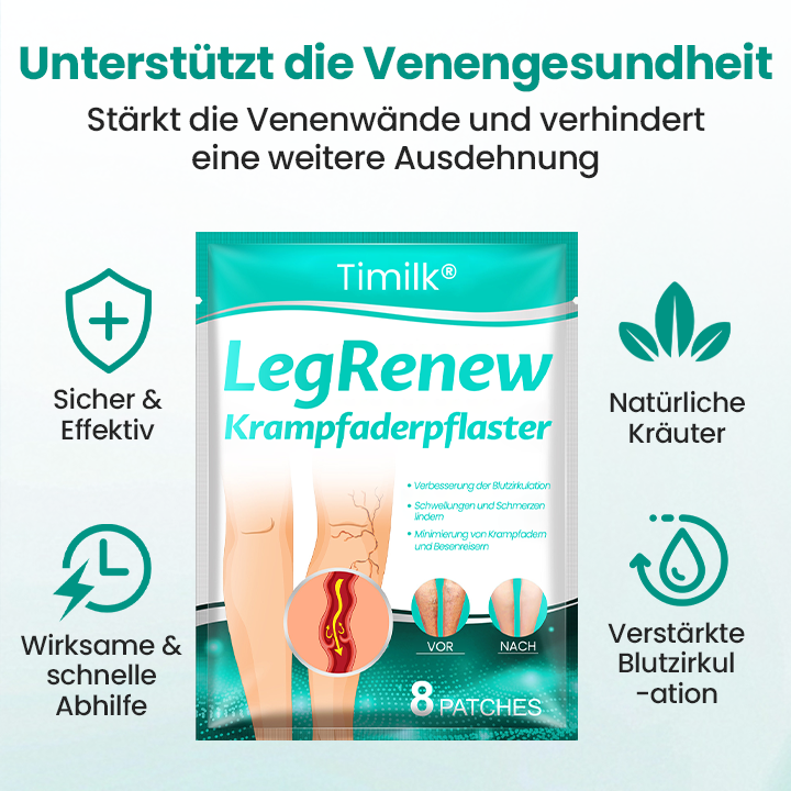 Timilk® LegRenew Krampfaderpflaster✨
