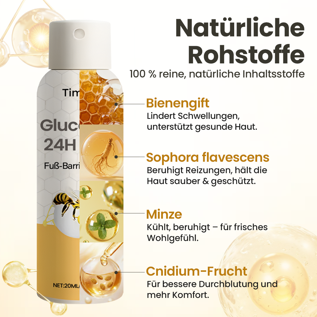 Timilk® GlucaVeil 24H Fuß-Barriere-Spray ✨