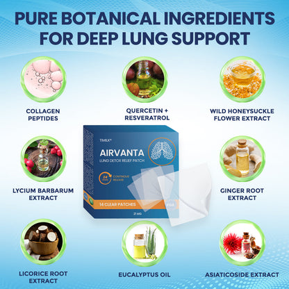 Timilk® AirVanta Lung Detox Relief Patch ✨(A)