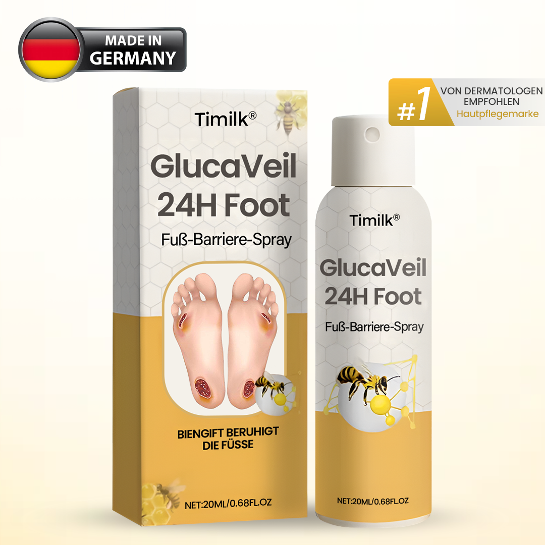 Timilk® GlucaVeil 24H Fuß-Barriere-Spray ✨