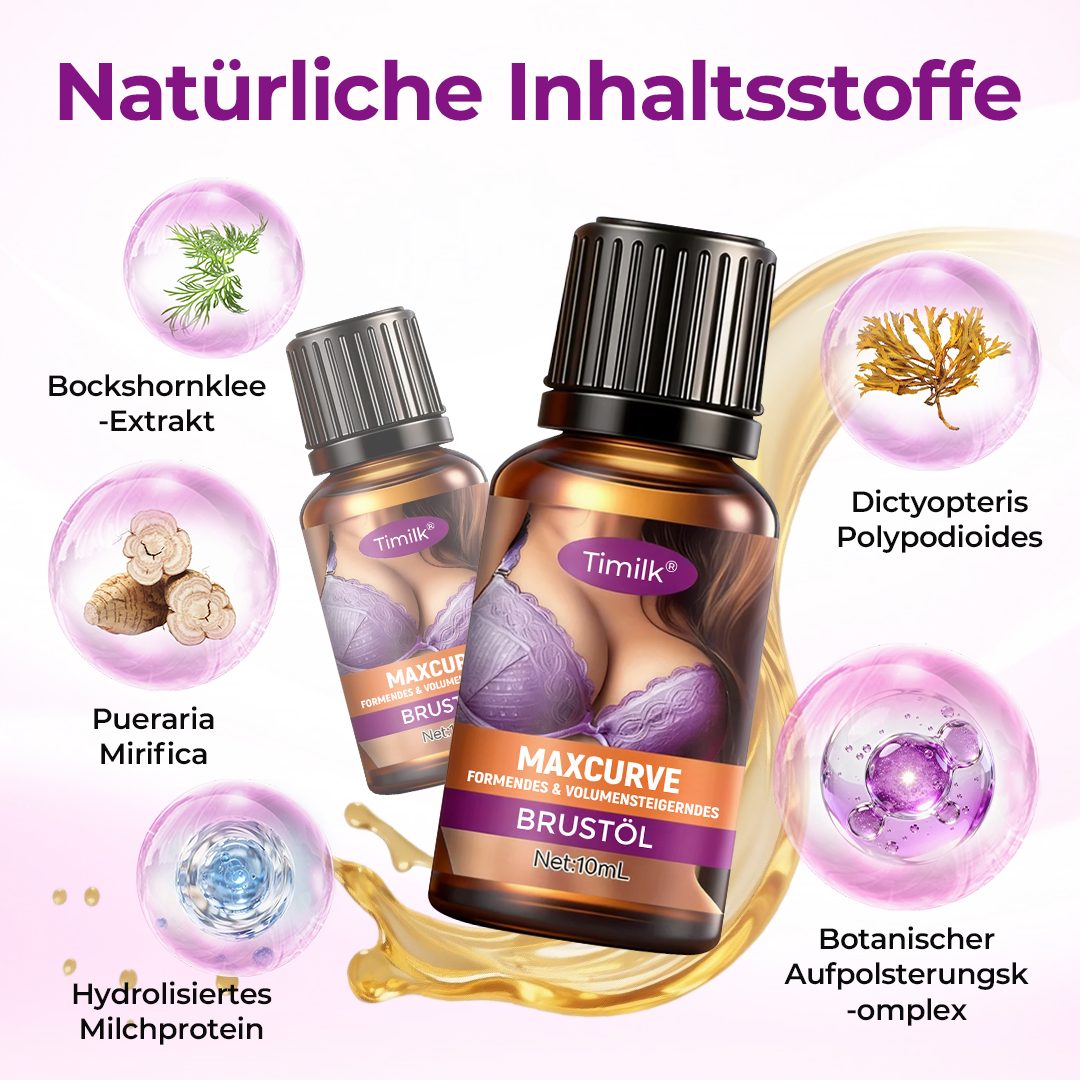 Timilk® MaxCurve Formendes & Volumensteigerndes Brustöl 🔥